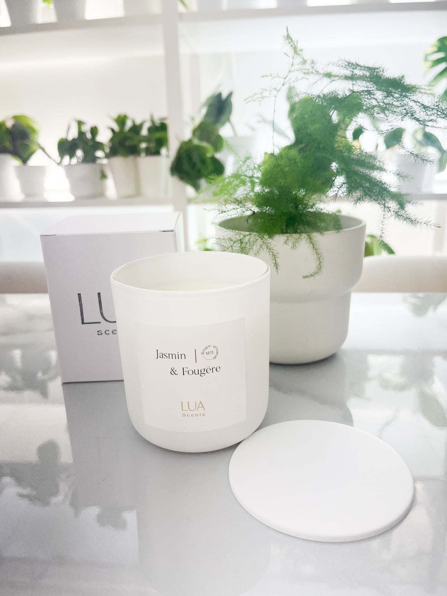 Chandelle de luxe par Lua Scents