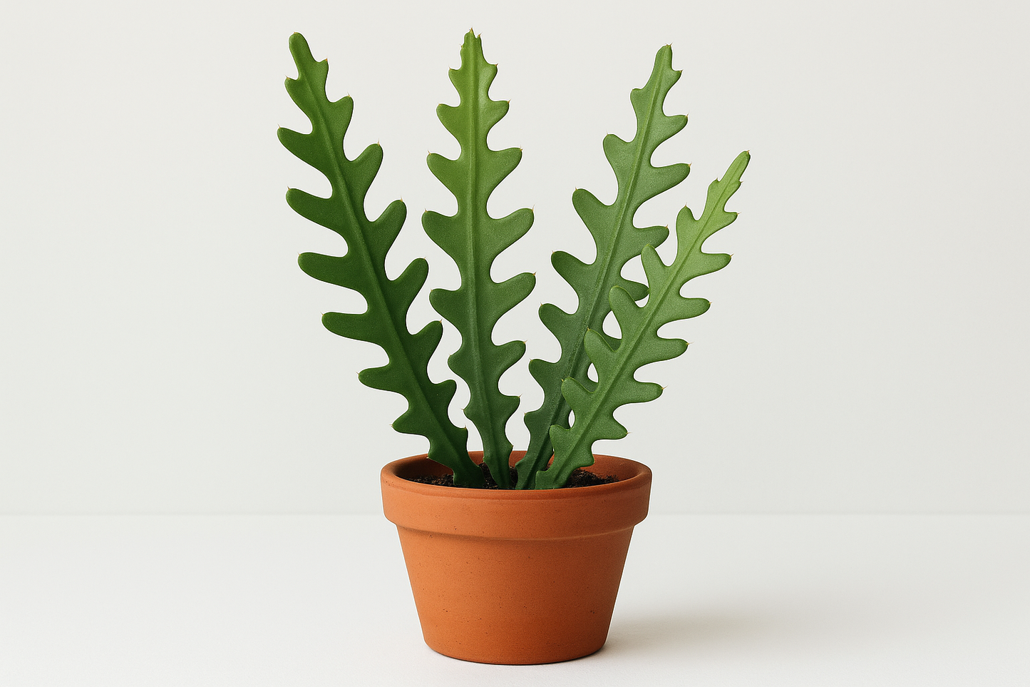 cactus zigzag dans un pot de 4"