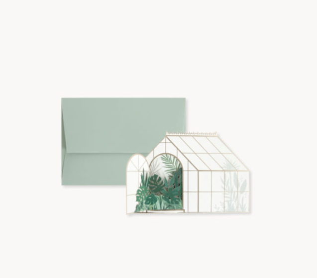 Greeting card - greenery