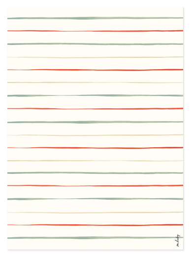Papier d'emballage guirlandes modernes