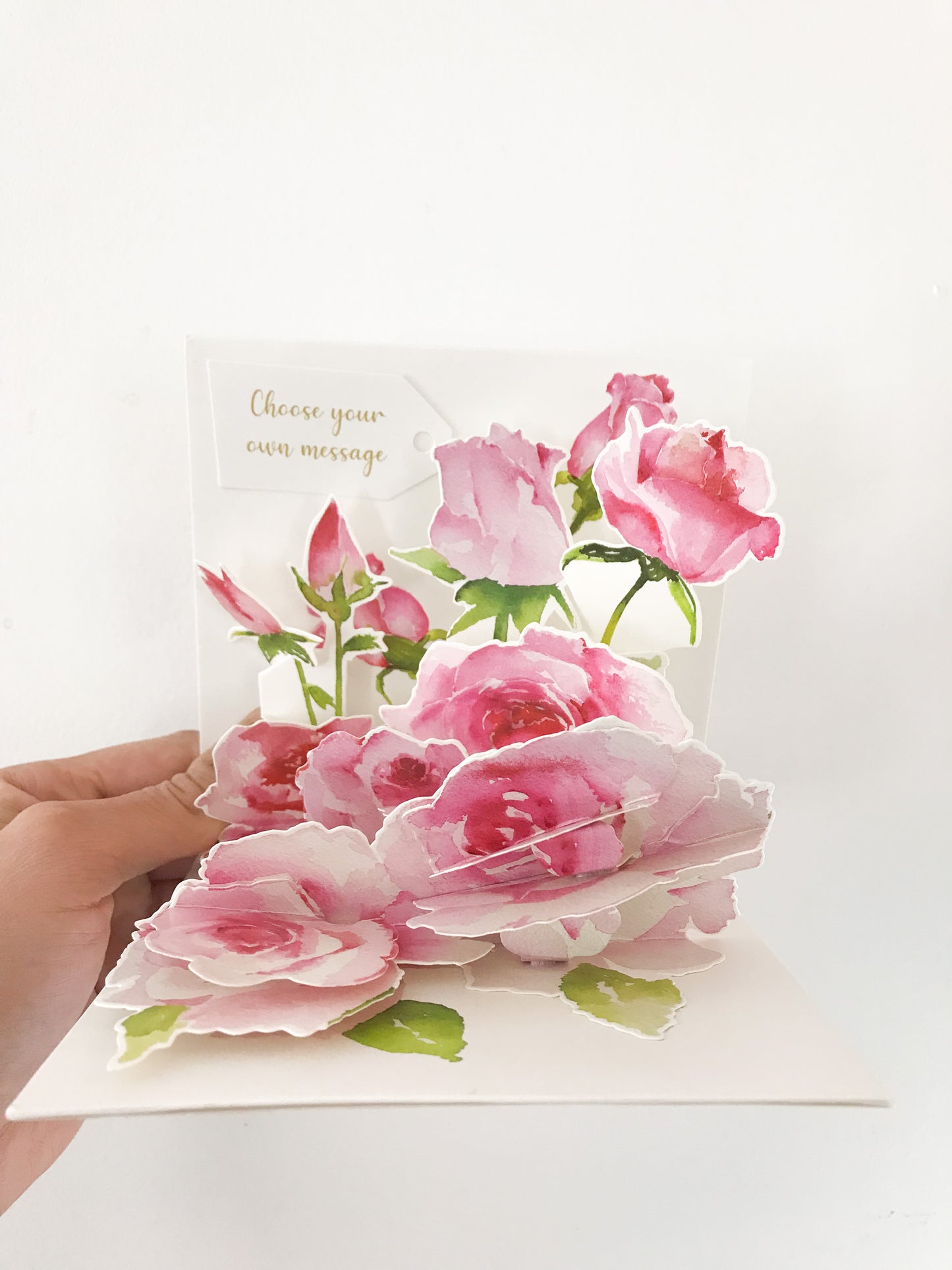 Carte de souhaits miniature - Roses