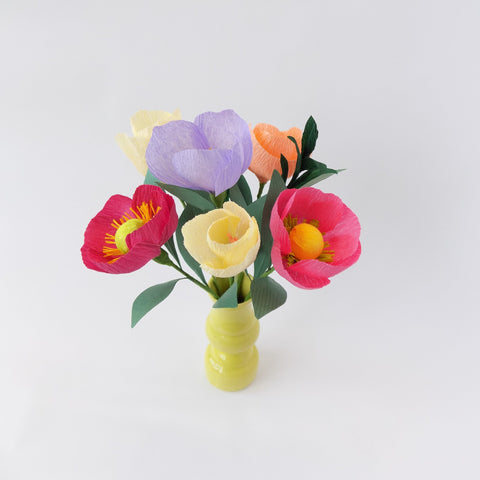 Atelier créatif - Fabrication d'un bouquet de fleurs en papier