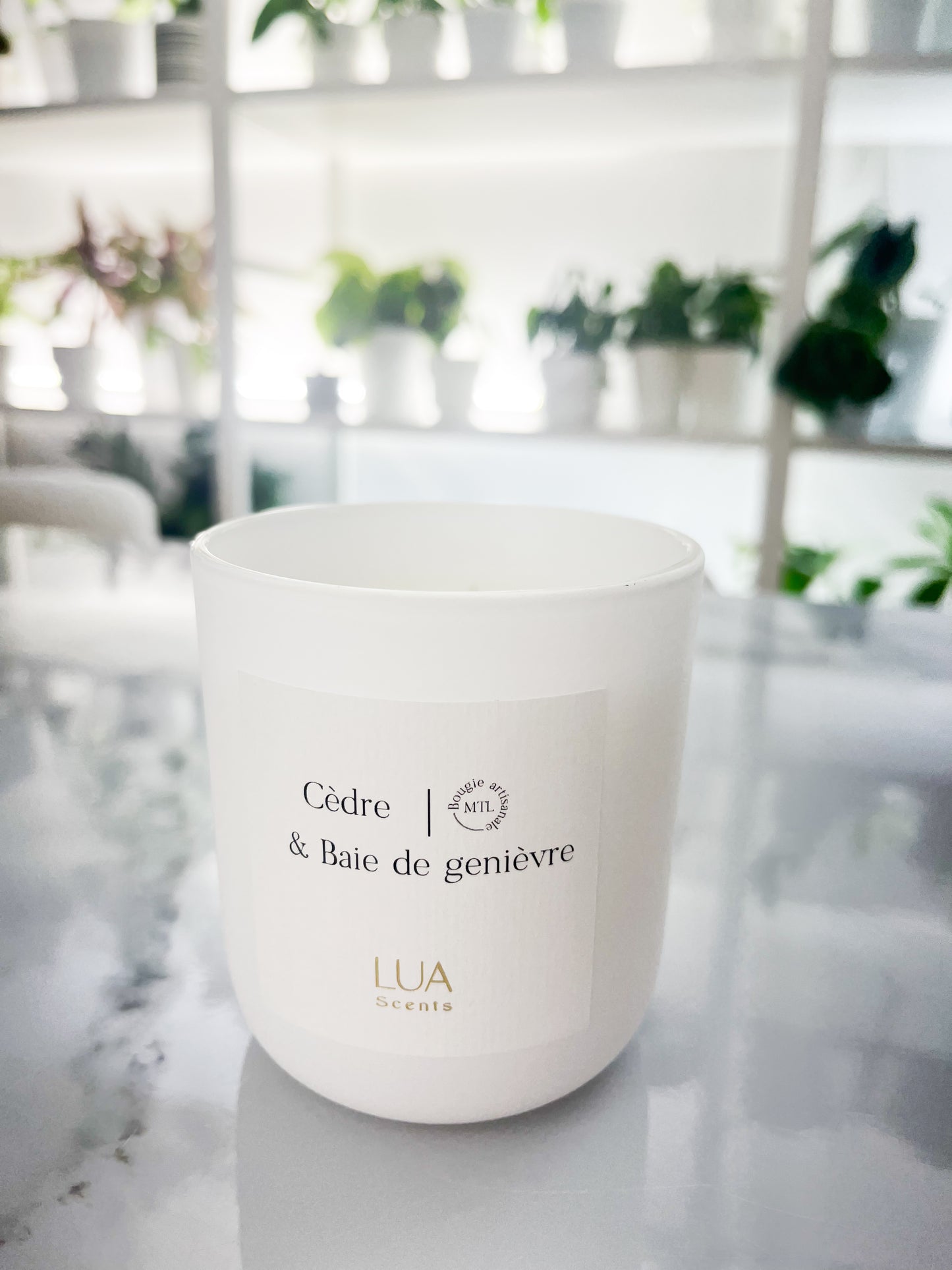 Chandelle de luxe par Lua Scents