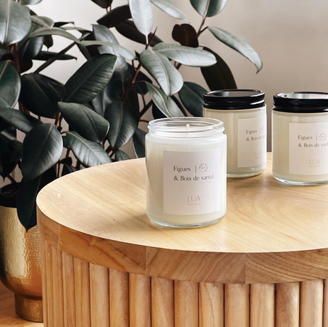 Lua Scents candle