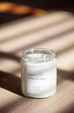 Lua Scents candle