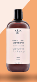 Black soap concentrate with camelina, natural scent - 500 ml