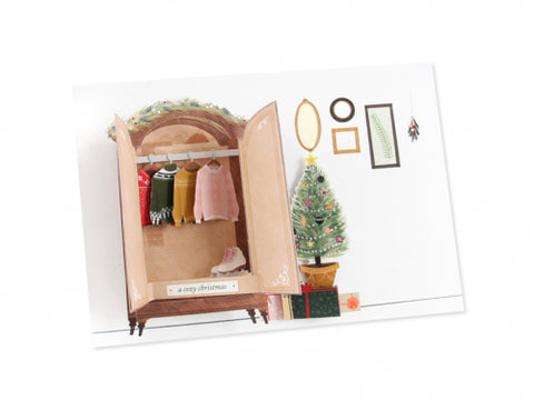 Carte de souhaits - chandails de Noël