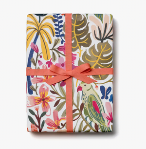 Rouleau Papier cadeau - jungle tropicale