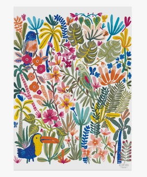 Rouleau Papier cadeau - jungle tropicale