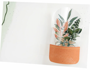Greeting card - terrarium