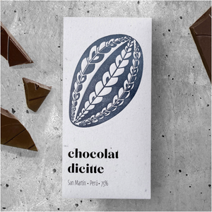 Chocolat dicitte San Martín, Perú 75%
