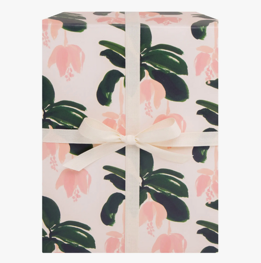 Medinilla wrapping paper